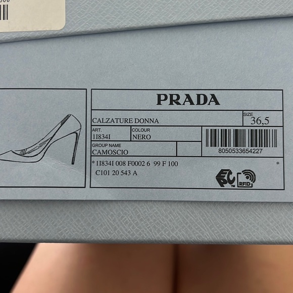 NEVER WORN NWT New in box Prada Donna heels - Picture 3 of 10